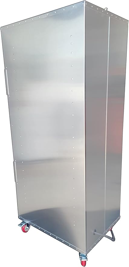 HeatMax 6 Foot Large Commercial Electric Food Warmer Holding Cabinet. Made in USA with Service and Support, Fits Full Size Pans, Churches, Schools, Catering, Fully Assembled, 120V Plug