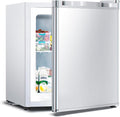1.1 Cu.ft Small Freezer, Mini Upright Freezer with 7 Adjustable Thermostat, Removable Shelves, Reversible Single Door, for Bedroom/Home/Dorms/Apartment (White)