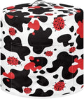Flashideas Cow Print Pressure Cooker Cover for Women Ladybug Insulated Rice Cooker Cover Water Resistant Appliance Cover with Pockets for Instant Pot 6 Quart Dust Protection Kitchen Decor