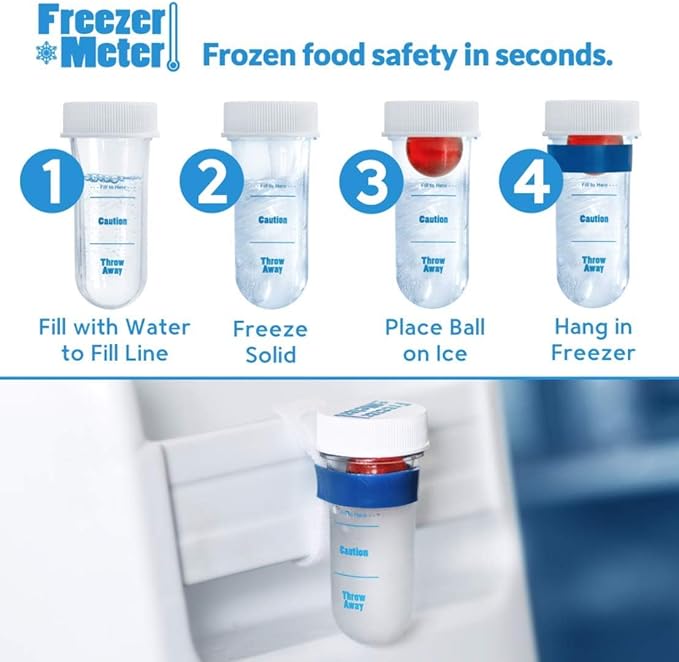 Food Safety Thermometer, Traceable Temperature Monitor Without Wires or Batteries
