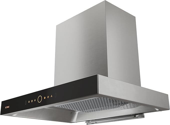 FOTILE EMG7508 30" Wall-mount Range Hood 1200 CFMs with Motion Control, 4 Speed Settings, Motion Control and Delay Shutoff