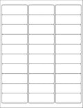 BESTEASY 30-up 500 Sheets 1" X 2-5/8" Address Shipping Labels for Laser and Inkjet Printers, FBA Product Labels (15000 Labels)