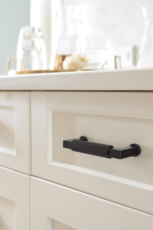 Amerock Ballard 3 inch (76mm) Center-to-Center Oil-Rubbed Bronze Cabinet Pull, BP37642ORB