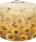 Sunflower Pressure Cooker Cover Instant Pot Accessories Instant Pot Kitchen Appliance Dust Cover with Pockets for Rice Cooker Air Fryer Slow Cooker Dust Covers for Kitchen Size L