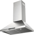 30inch Wall Mounted Range Hood with 1000CFM, Powerful DC Motor with 6 Speeds, Remote Control, Stainless Steel Permanant Filters