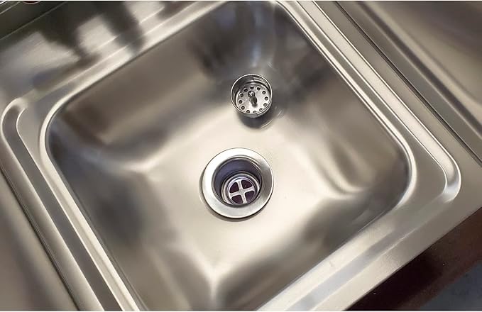 AmGood Stainless Steel Wall Mount Hand Sink | NSF | Commercial Hand Washing Basin For Restaurant, Kitchen and Home (12" x 12" with Sidesplash)