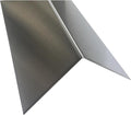 Brushed 304 Stainless Steel Corner Guards, 48" Wall Protectors, 20ga & 16ga, Available in 1/2" to 4", Multi-Pack Options (1, 2, 5, or 10) (2, 3 1/2 x 3 1/2, 20ga, No Hug Edges)