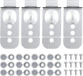 4Pcs DD98-01051C Dishwasher Installation Bracket kit Fit for Samsung DW80M9550UG DW80M9990UM DW80M9550US DW80R9950UG DW80R9950UT DW80R7060US DW80R7061US