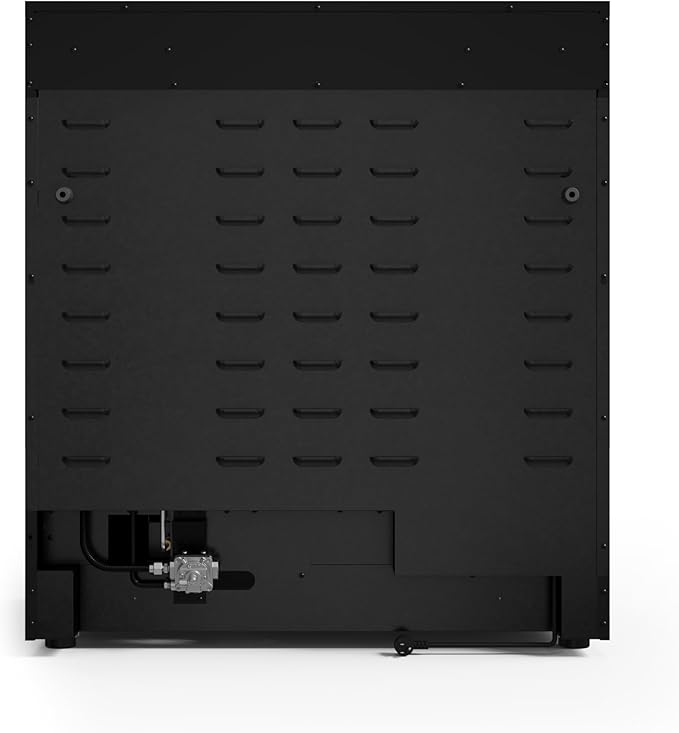 Gordon Ramsay by THOR Kitchen 36 Inch Professional Gas Range with Tilt Panel Touch Control in Black