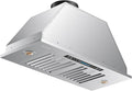 IKTCH 30 inch Insert Range Hood, 390 CFM Low Noise Kitchen Vent Hood, Ducted/Ductless Convertible Duct, Stainless Steel vent hood with 4 Speed Gesture Sensing&Touch Control Panel