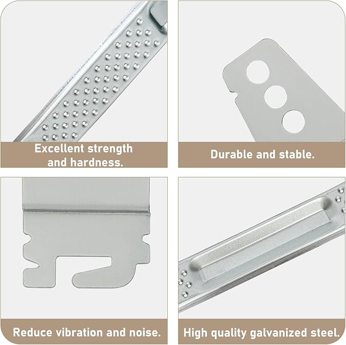 W10426979 "18 Inch" Dishwasher Mounting Bracket Kit for Granite and Quartz Countertops Compatible with Whirlpool KitchenAid Maytag Mounting Bracket W10426979 AP5607641 AH3632890 EA3632890 PS3632890