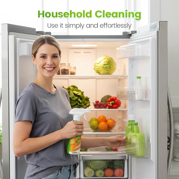 300mL Kitchen Cleaner Spray, 2026 New Cleanse Natural Enzyme Formula to Household Appliances, Clease Multi-Purpose Cleaner, Kitchen Appliance Cleaner for Hold, Stove, Oven, Range Hood (1, 300ml)