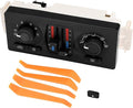 599-210XD Climate Control Module with AC Control Fit for Chevy Silverado Tahoe Suburban Avalanche Trailblazer, Fit for GMC Sierra Yukon Envoy, Fit for Cadillac Escalade-2003-2006