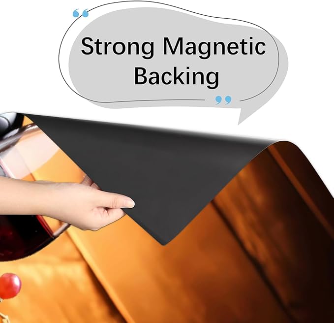Dishwasher Magnet Cover Red Wine Glass Grapes Wooden Reusable Dishwasher Magnetic Cover Sticker Decorative Dish Washer Door Cover Panel for Home Kitcen Appliance
