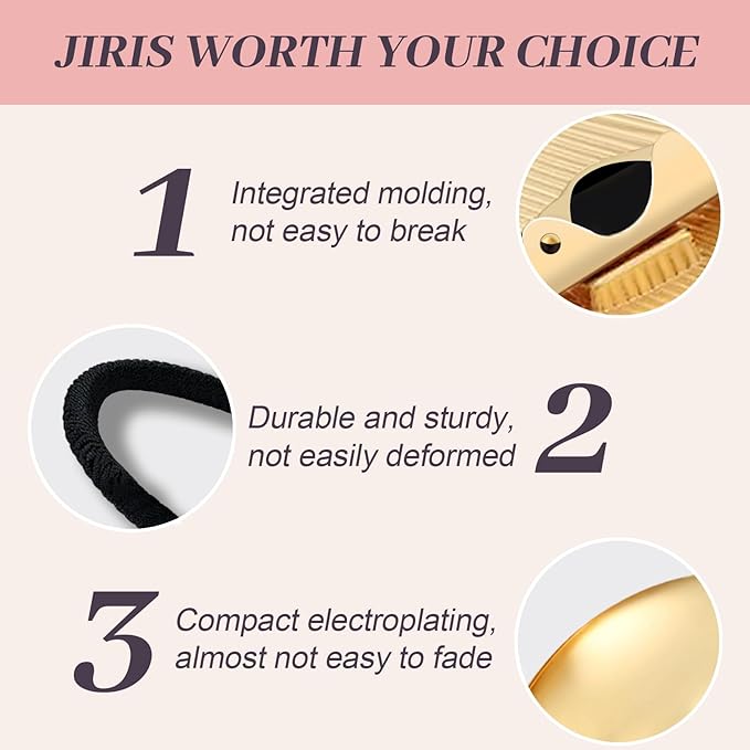 3PCS Metal Hair Tie For Women,Gold Cuffs,Metal Geometric Gold Hair Ties, Hair Accessories Stretchy and Non-Damage Ponytail Holders,Ponytail Cuff Hair Bands For Hair Styling (SET12)