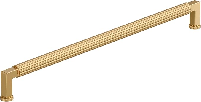 Amerock Ballard 12-5/8 inch (320mm) Center-to-Center Champagne Bronze Cabinet Pull, BP37649CZ