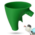 Flour Funnel for Kitchen Aid Mixer 5 Qt,for 4.5–5 Qt Tilt-Head Models-Stand Mixer Attachment,Easy Pour No-Mess Attachment, Anti-Splash Accessory, Durable Dishwasher-Safe Baking Tool (Green)