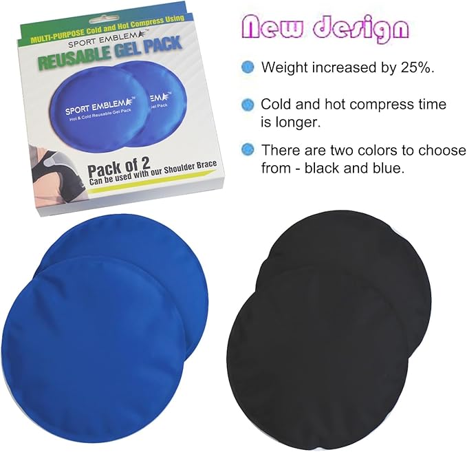 Small Ice Packs for Injuries Reusable - Kids Ice Packs for Boo Boos for Injuries Reusable Kids, Toddler – Baby Colic Relief (2 Pcs x 5.5") (Blue)