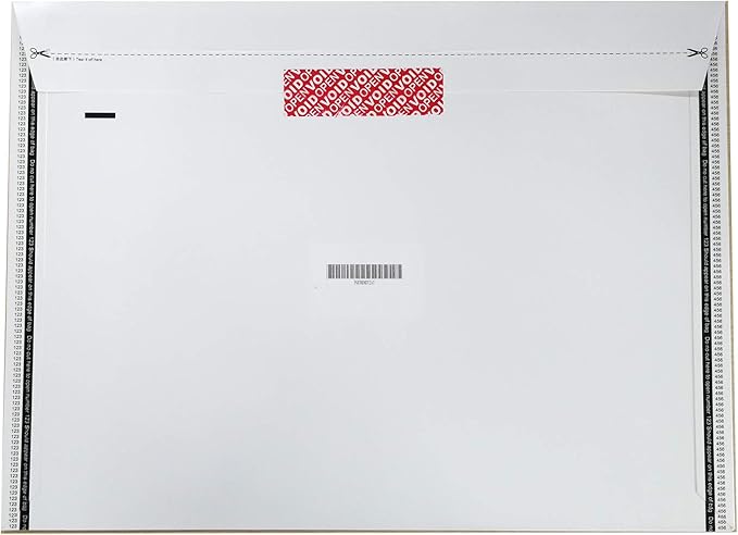 100pcs 100% Total Transfer Tamper Evident Security Warranty Void Stickers/Labels/Seals (Red, 1 x 3.35 Inches, Serial Numbers)