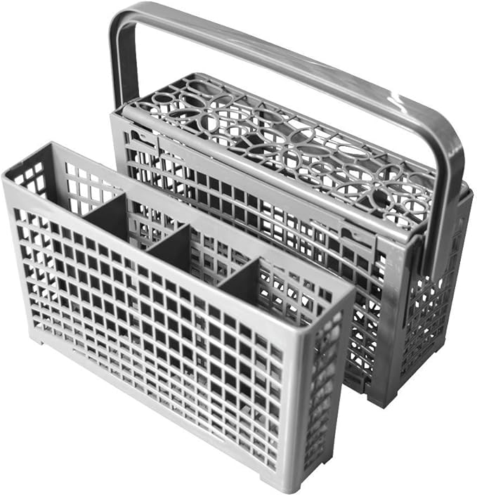 Yours Dishwasher Silverware Basket - Utensil/Cutlery Basket - Fit For Bosch, Maytag, Kenmore, Whirlpool, KitchenAid, LG, Samsung, Frigidaire, GE Dishwasher Cutlery Basket Replacement