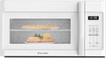 ThermoMate 30" White Over the Range Microwave with 1.9 Cu. Ft. Capacity, Over the Stove with One Touch, 1000 Cooking Watts, 400 CFM and Sensor Cooking, 11 Power Levels, LED Lighting