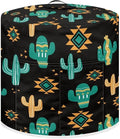 Western Cactus Print Round Pressure Cooker Cover 3 qt,Boho Kitchen Appliance Dust Cover for Round Pressure Cooker Rice Cooker,Air Fryer Cover,Toaster Cover,Oven Cover