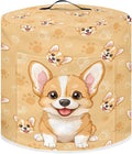 Cute Corgi Pressure Cooker Cover Instant Pot Accessories Instant Pot Kitchen Appliance Dust Cover with Pockets for Rice Cooker Air Fryer Slow Cooker Dust Covers for Kitchen Size L