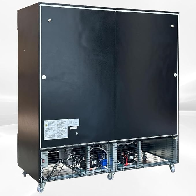 Commercial Refrigerator Glass 3-door Sliding Door NSF Merchandiser 78"Width X32"DX81"H Beverage Drink Cooler,Flower/Floral Refrigerator, ETL,NSF, Upright, Capacity 69 cuft,110V CSM-68RS