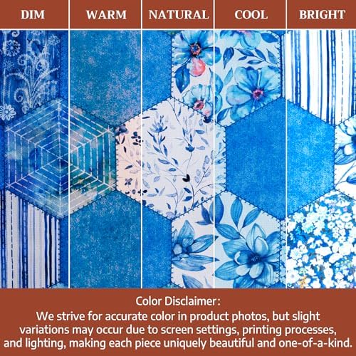 Maison d' Hermine Placemats Set of 4 Reusable 100% Cotton (13"x19")