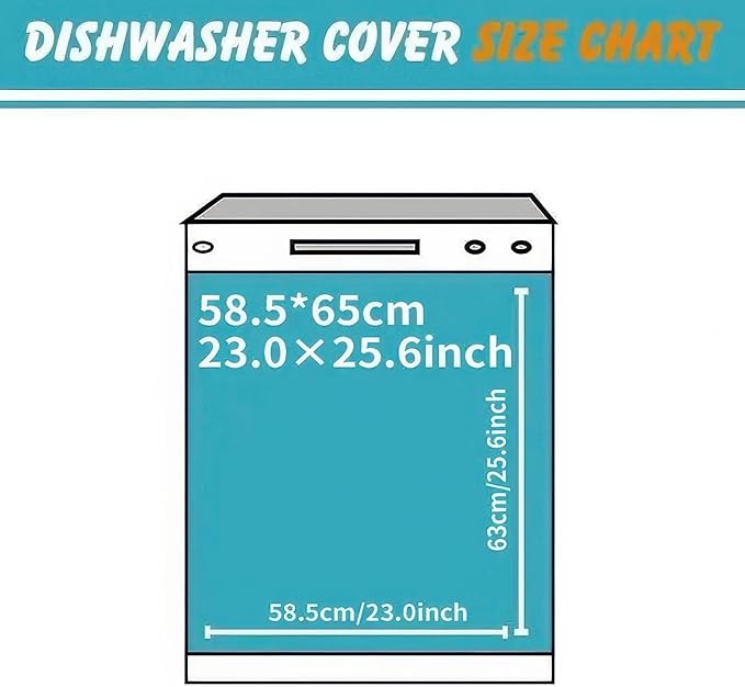 Magnetic Farm Chicken Dishwasher Cover 23x26 Inch Kitchen Decor Rooster Dishwasher Sticker Magnet Cover Chicken Mother Fridge Magnetic Country Farmhouse Window Fridge Door Cover