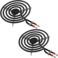 Masfrio MP15YA Electric Range Burner Element, 6" 1500W 230V 4-Coil Stove Top Replacement for Whirlpool, Kenmore, Maytag, Norge (Fits Part# 660532, WPY04100165, AP6024130)