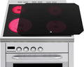 Electric Stove Cover Protector - Can be Used While Cooking - Glass Panel Overlay - Can Withstand over 1400 °F - Kitchen Essential for Cooktop Protection - Kris (27 x 20)