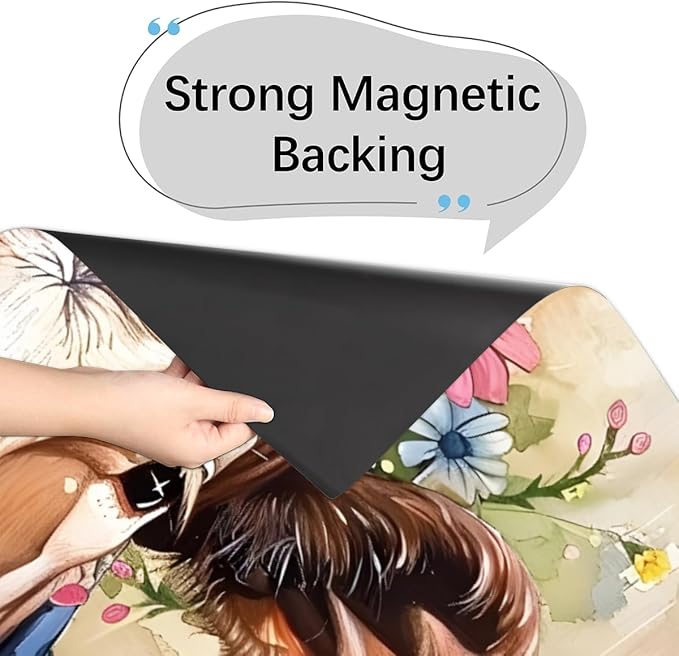 Highland Cow Animal Flower Dishwasher Magnet Cover Magnetic Dishwasher Decorative Cover Front Dishwasher Door Cover Reuseable Dishwasher Cover Panel for Kitchen Refrigerator Home Appliances 23" X 26"