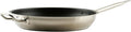 Winco Commercial-Grade Stainless Steel Fry Pan with Helper Handle, Non-Stick, 14"