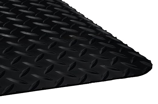 Safe Step Anti-Fatigue Floor Mat, Vinyl, 3'x10', Black (2431003BLK)