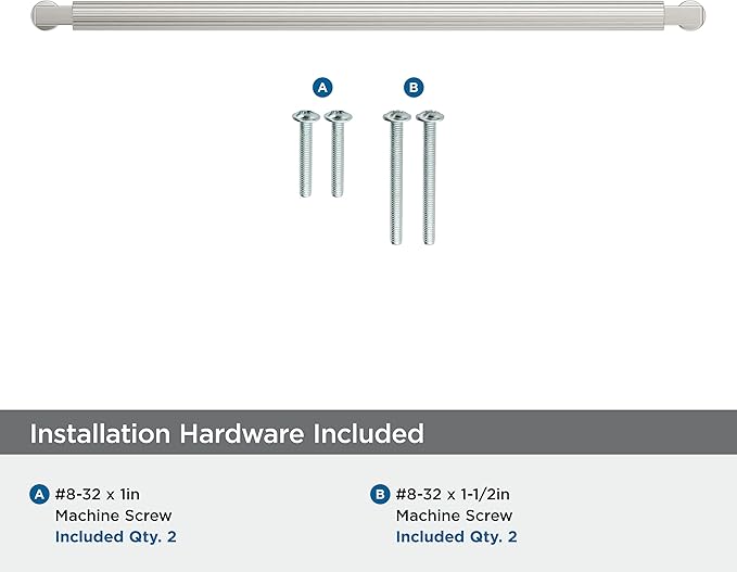 Amerock Ballard 12-5/8 inch (320mm) Center-to-Center Satin Nickel Cabinet Pull, BP37649G10