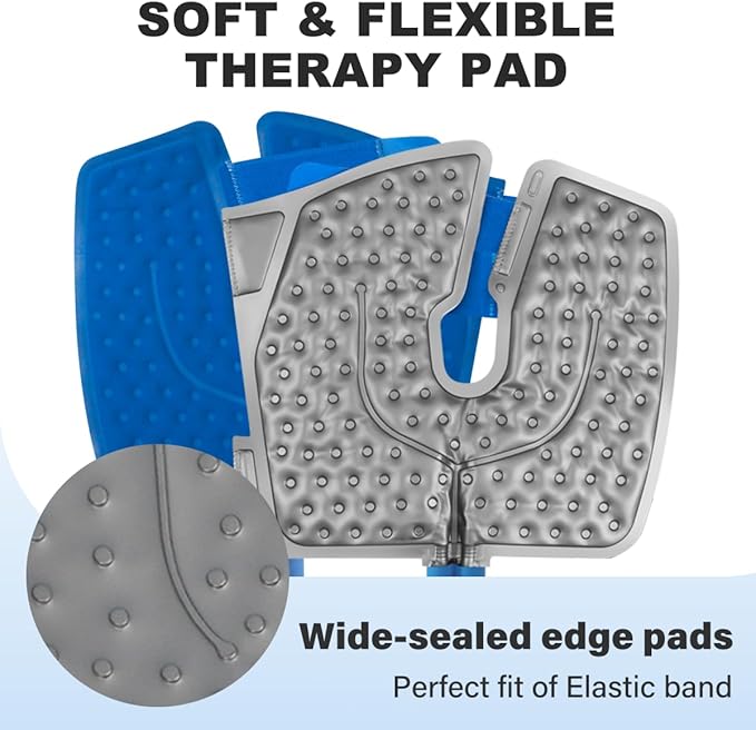 Cold Therapy Machine After Surgery Ice Machine with Knee Flexible Pad, Cryotherapy Machine for Knee Pain, Sprains, Swelling, Other Injuries, Quiet Pump,Timing Function (14 Quart)