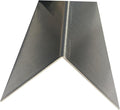 Brushed 304 Stainless Steel Corner Guards, 48" Wall Protectors, 20ga & 16ga, Available in 1/2" to 4", Multi-Pack Options (1, 2, 5, or 10) (5, 3 x 3, 16ga, No Hug Edges)