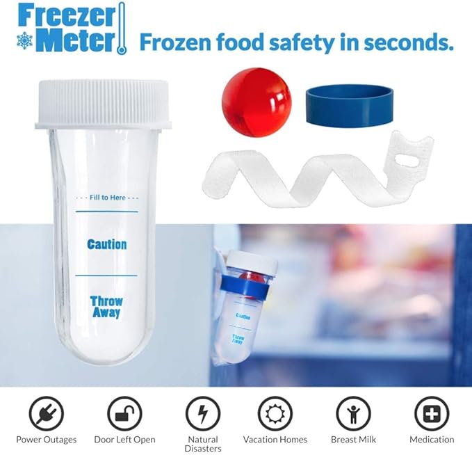 Food Safety Thermometer, Traceable Temperature Monitor Without Wires or Batteries
