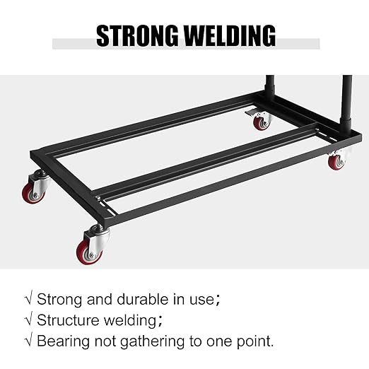Drywall Cart, Drywall Sheet Carts, Heavy Duty Plasterboard Trolley W/Four 5" Wheels, Service Dollies for Handling Sheetrock Sheet Panel,37.8x21x36