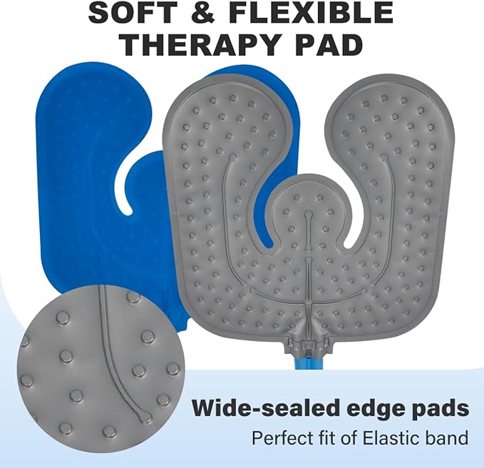 Ice Machine for Knee After Surgery, 9 Quarts Cold Therapy Machine Home Cryotherapy System for Post-Surgery Pain Relief, Compression Pad, Powerful Pump