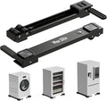 Appliance Rollers Heavy Duty,Newest Extendable Appliance Sliders,Liftable Washing Machine Base,Easily Move Washer and Dryer Machines,Refrigerators,Furniture-Black