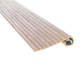 1' Wide x Nominal 8' High x 5/16' Thick Unfinished Solid Red Oak Tambour Sheet with 3/4" Half Round Grooves