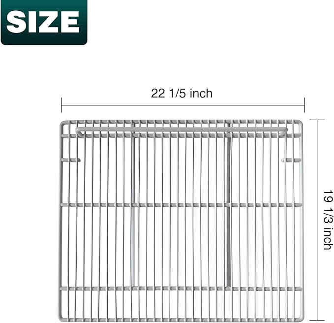 Adjustable Epoxy-Coated Wire Shelves (TSSP48-N2-TSSP72-Z)- Set of 3