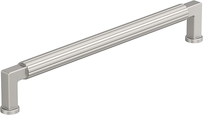 Amerock Ballard 12 inch (305mm) Center-to-Center Satin Nickel Appliance Pull, BP37650G10
