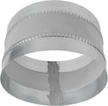 Repa Market 10" Inch Flexible Vibration And Noise Reducing Coupler - Female Fit Duct Connector – Galvanized Steel Coupling for Joining Two Male Duct Fittings – HVAC Ventilation Inline Joint