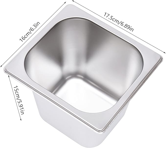 Bain Marie Buffet 4-Pan 850W Electric Steam Table Food Warmer with Lids - Stainless Steel Commercial 21.2Qt(20L) Capacity for Restaurants, Catering, Buffets