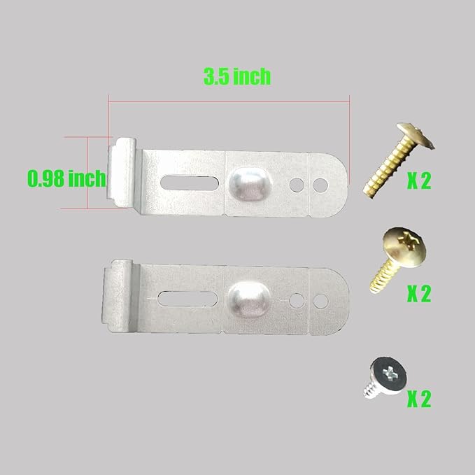 DD94-01002A Dishwasher Installation Bracket for Samsung – Mounting Brackets Kit Replaces AP4450818 2077601 PS4222710 EAP4222710