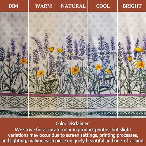 Maison d' Hermine Placemats Set of 4 Reusable 100% Cotton (13"x19")