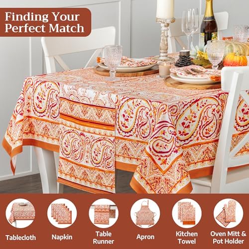 Maison d' Hermine Placemats Set of 4 Reusable 100% Cotton (13"x19")